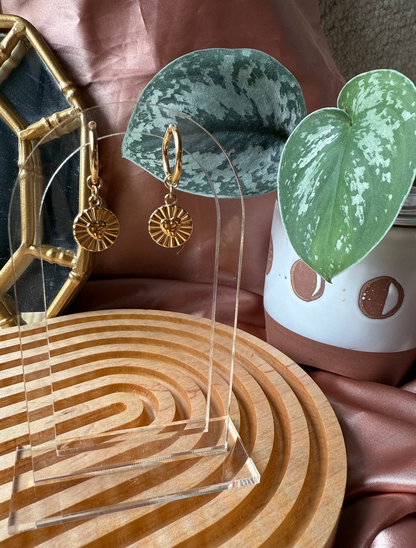 Heart Burst Earrings