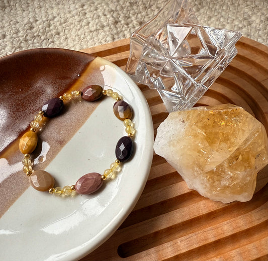 Mookaite & Citrine