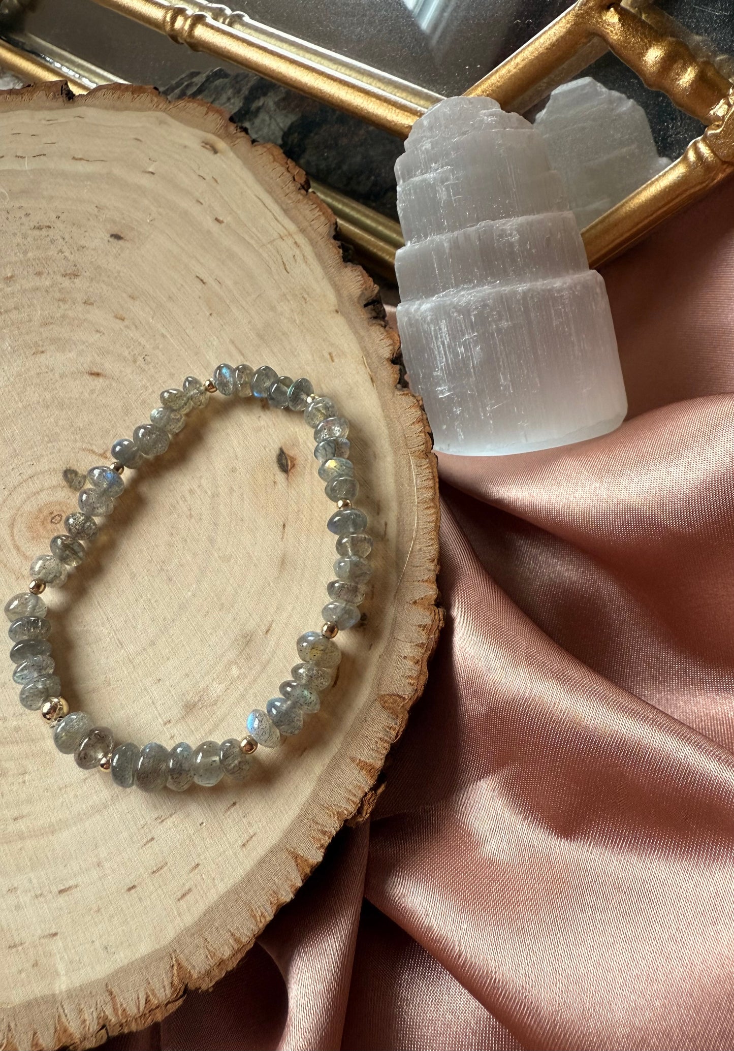 Labradorite bracelet