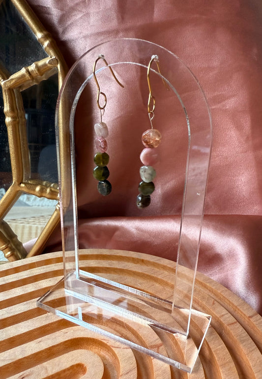 Ombré Tourmaline Earrings