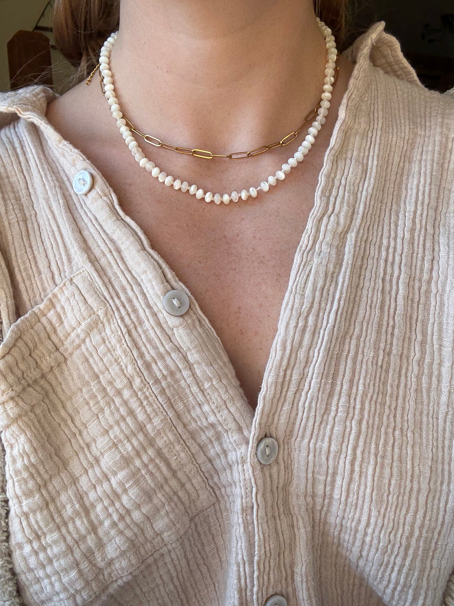 Mother of Pearl Necklace