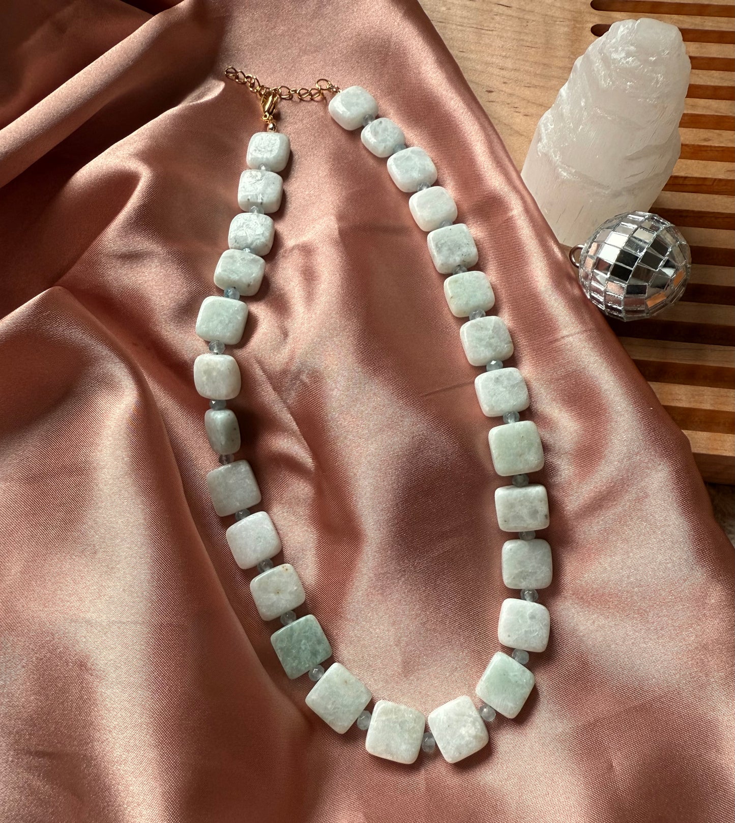 Amazonite & Aquamarine Necklace