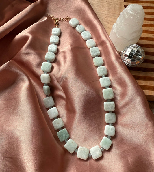 Amazonite & Aquamarine Necklace