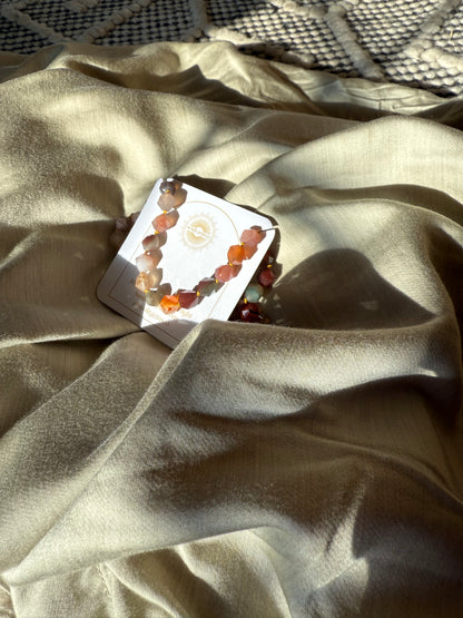 Agate Yellow Necklace