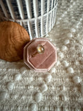 Rutilated Quartz Ring Size 6.75