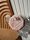 Triple Moonstone Ring