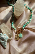 Amazonite Cubed Necklace
