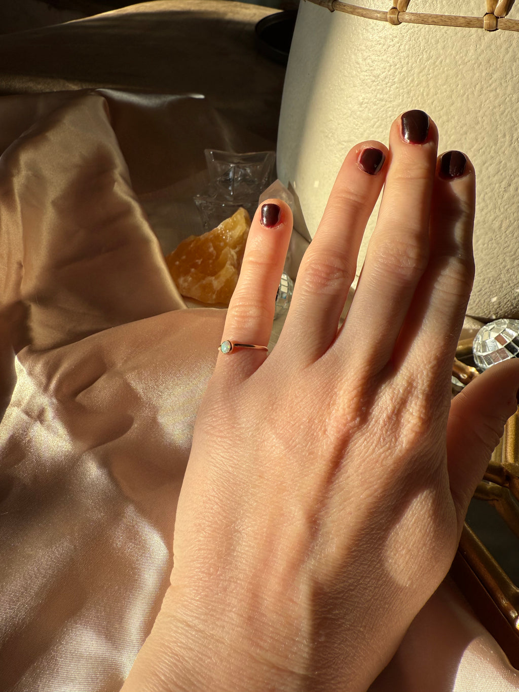 Opal Ring Size 3.25