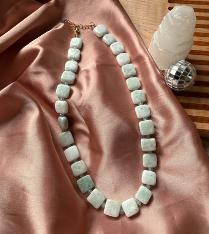Amazonite & Aquamarine Necklace